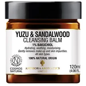 Amphora Aromatics Yuzu & Sandalwood Cleansing Balm COSMOS Natural 120ml
