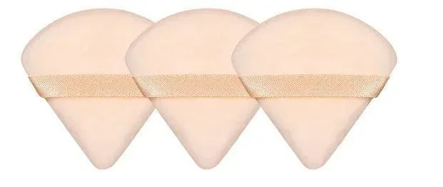 Velvet Triangle Makeup Puffs: Luxe Beauty Blenders for Flawless Makeup