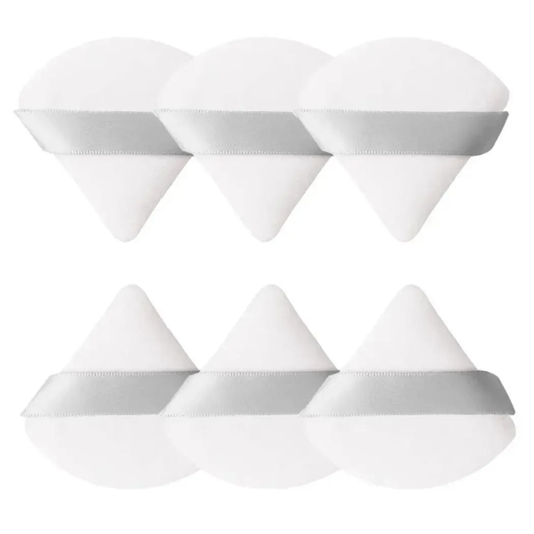 Velvet Triangle Makeup Puffs: Luxe Beauty Blenders for Flawless Makeup