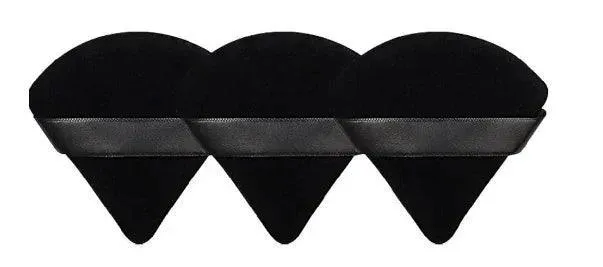 Velvet Triangle Makeup Puffs: Luxe Beauty Blenders for Flawless Makeup