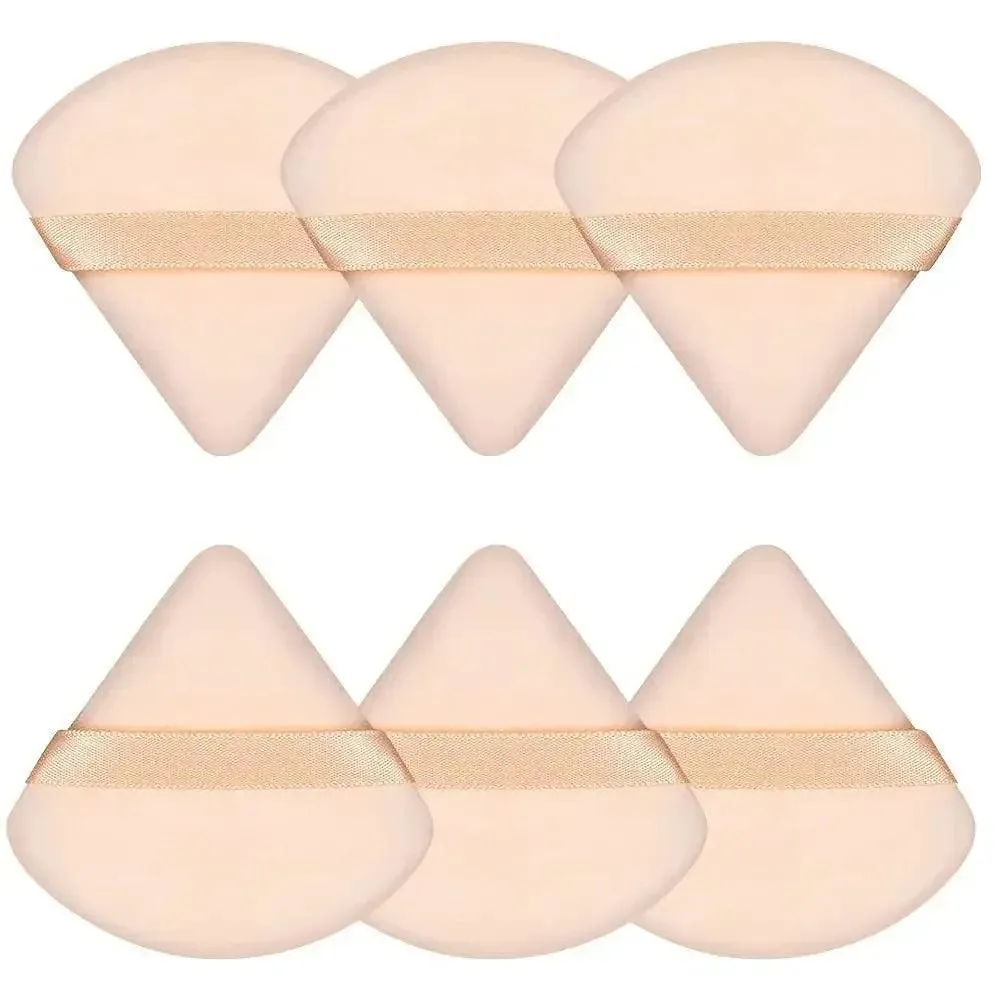 Velvet Triangle Makeup Puffs: Luxe Beauty Blenders for Flawless Makeup