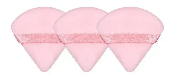 Velvet Triangle Makeup Puffs: Luxe Beauty Blenders for Flawless Makeup